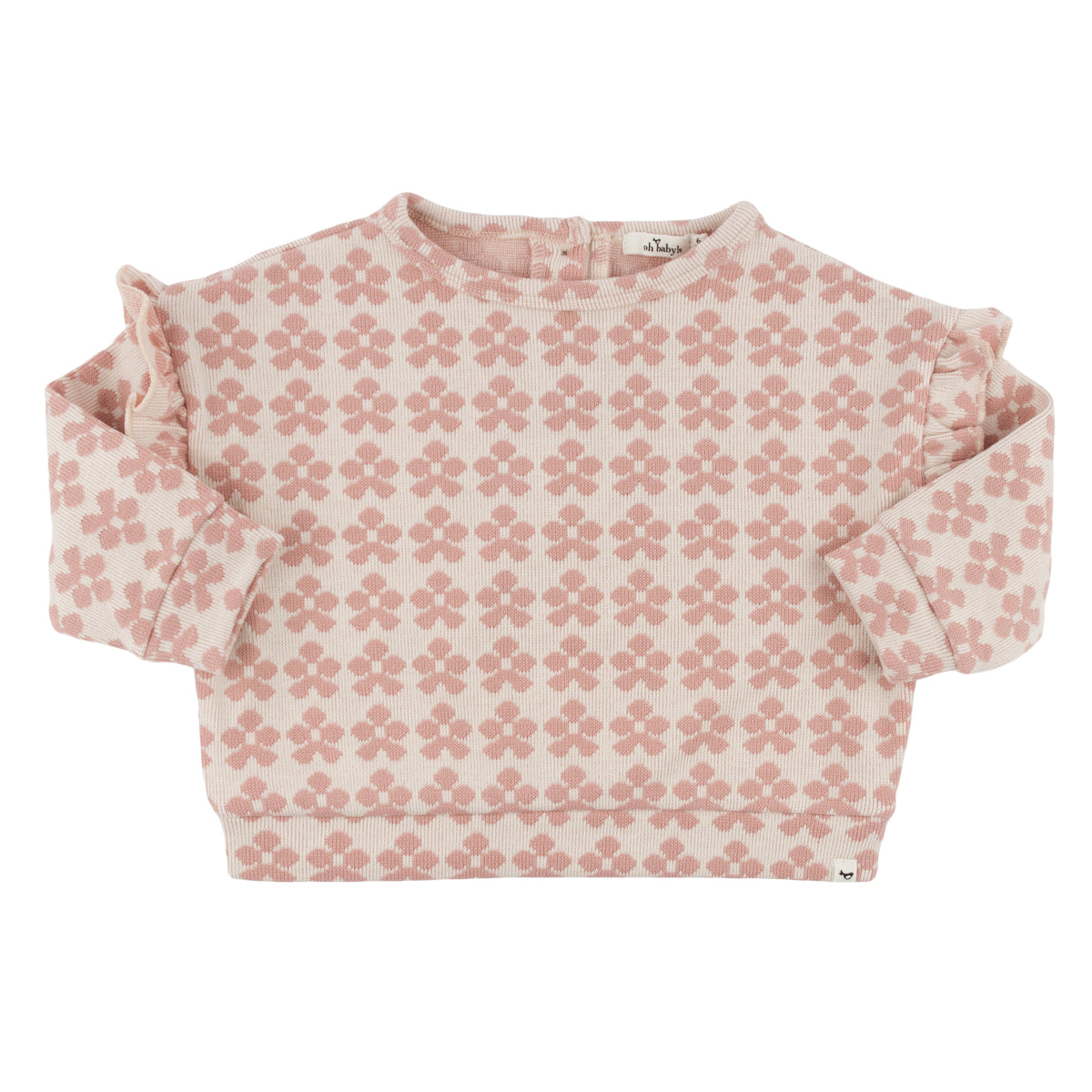 oh baby! Millie Slouch Mod Flowers - Blush