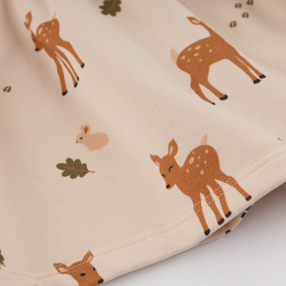 oh baby! Josephine Dress - Deer Print - Pale Pink