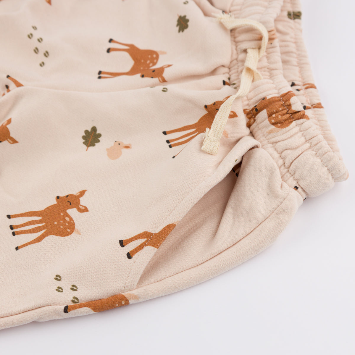 oh baby! Pocket Jogger - Deer Print - Pale Pink