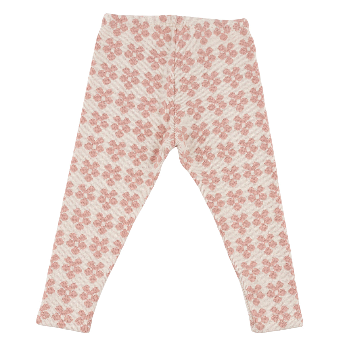 oh baby! Double Knit Legging - Mod Flowers - Blush