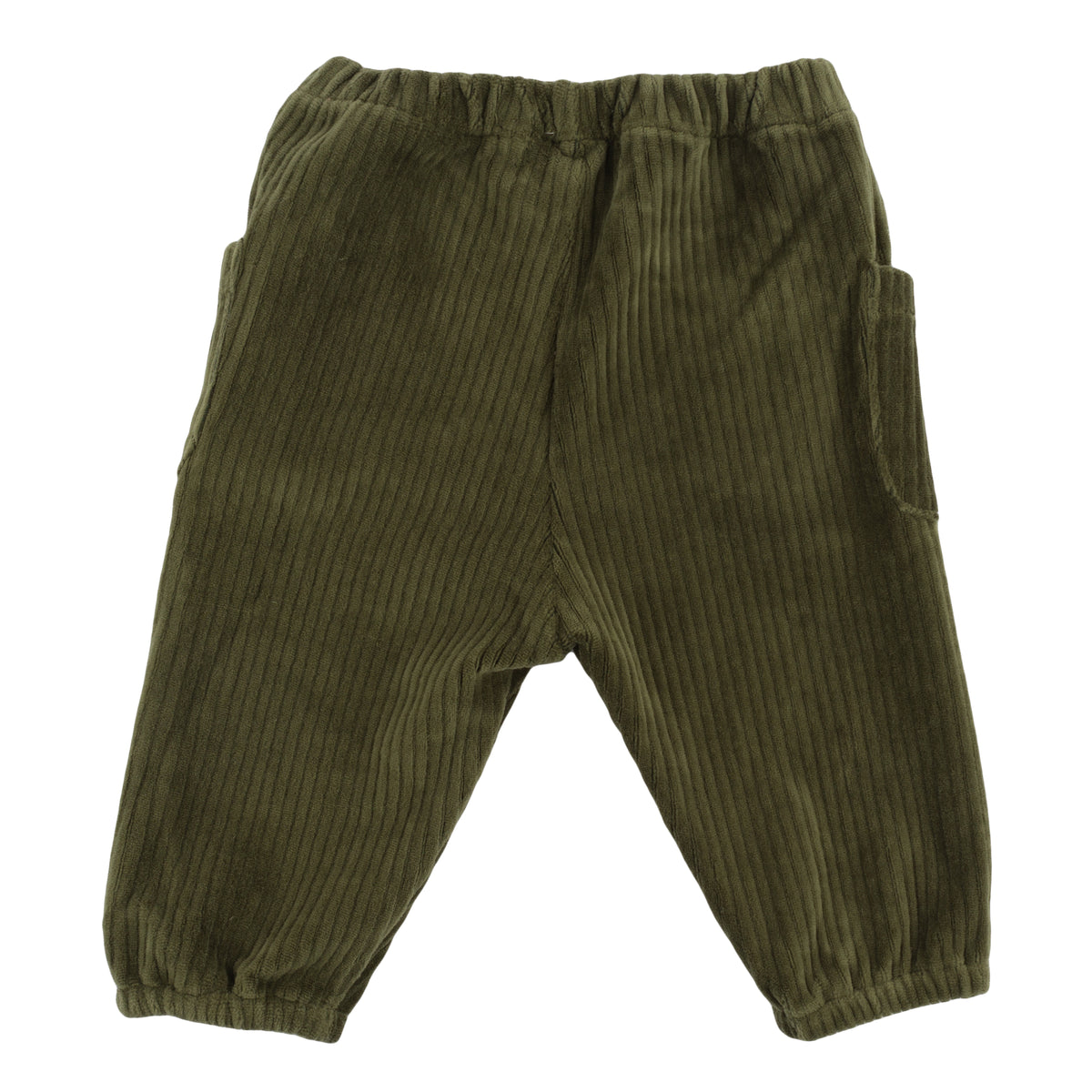 oh baby! Side Pocket Cord Pant - Pine - Back