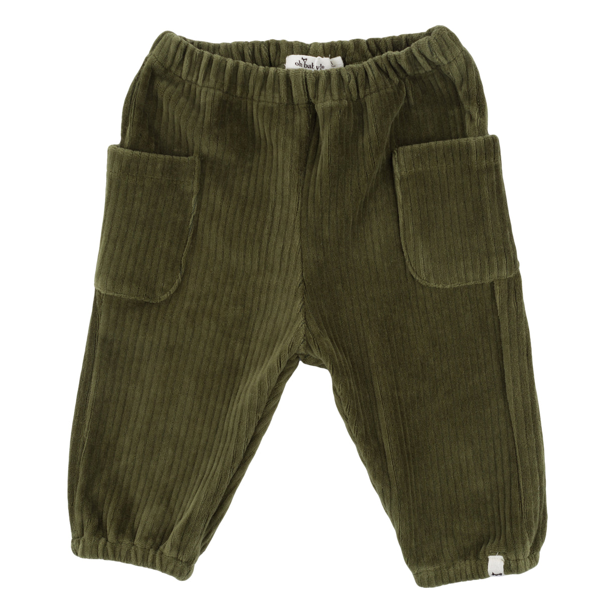 oh baby! Side Pocket Cord Pant - Pine