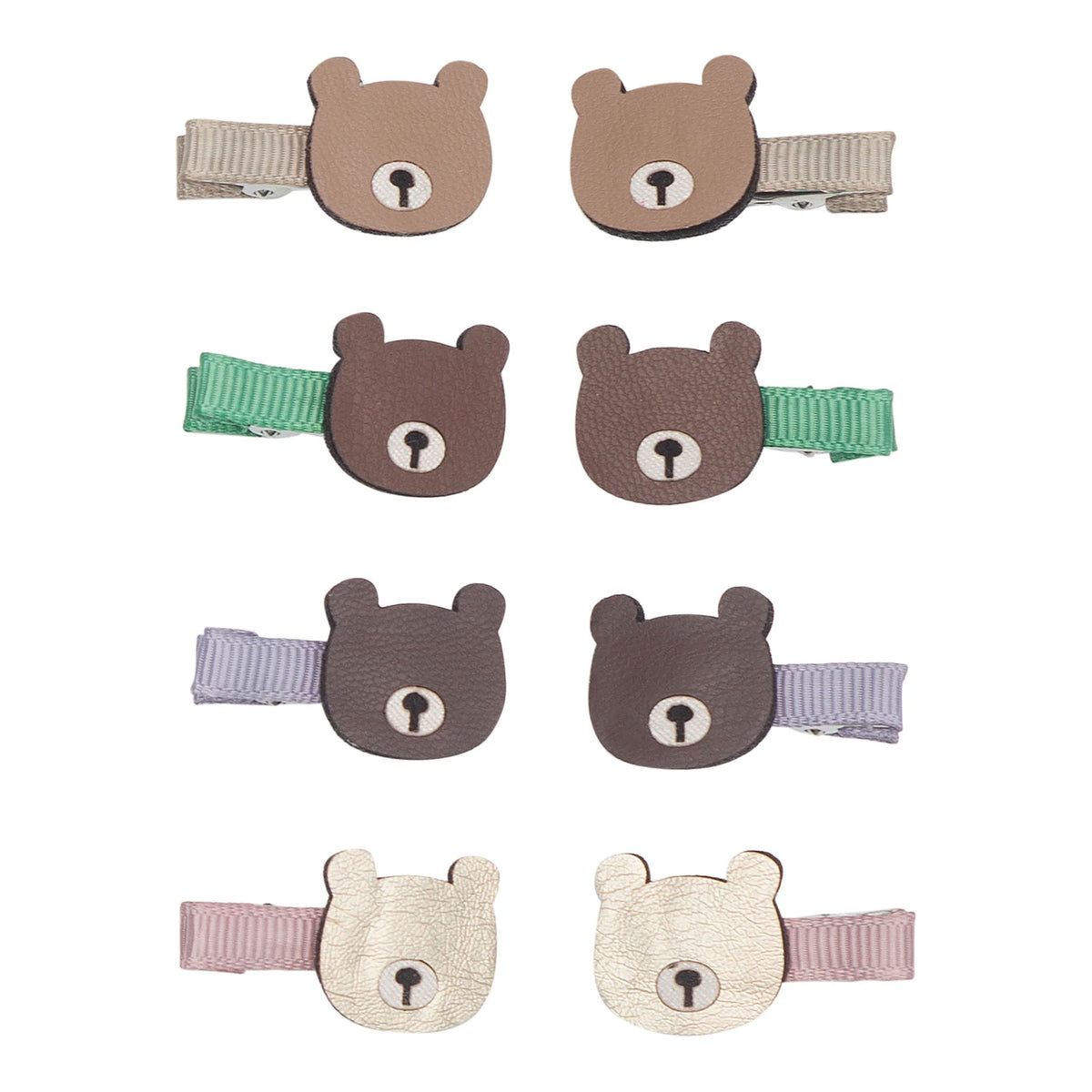 billy bear mini hair clips