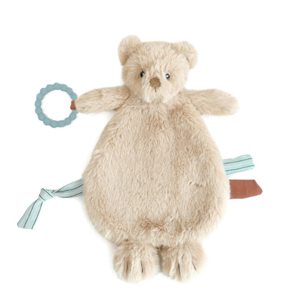 Mon Ami Baldwin Bear Silicone Teether Security Blanket